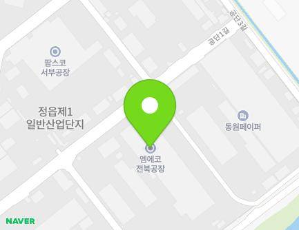 48 Gongdan 1-gil, Jeongeup-si, Jeonbuk-do, Republic of Korea Map