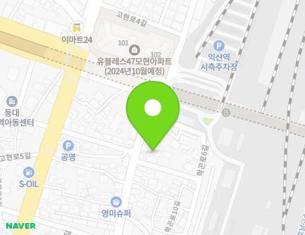 40 Hakgon-ro 4-gil, Iksan-si, Jeonbuk-do, Republic of Korea Map