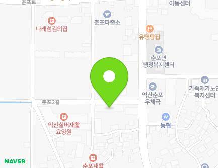 24 Chunpo 2-gil, Chunpo-myeon, Iksan-si, Jeonbuk-do, Republic of Korea Map