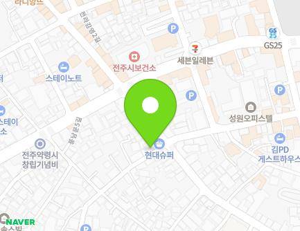 121-4 Pungnammun 2-gil, Wansan-gu, Jeonju-si, Jeonbuk-do, Republic of Korea Map