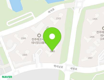 133 Baekseongnam-ro, Deokjin-gu, Jeonju-si, Jeonbuk-do, Republic of Korea Map