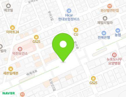807 Baekje-daero, Deokjin-gu, Jeonju-si, Jeonbuk-do, Republic of Korea Map
