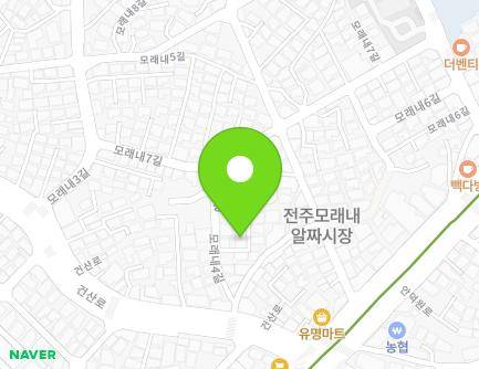 8-7 Moraenae 4-gil, Deokjin-gu, Jeonju-si, Jeonbuk-do, Republic of Korea Map