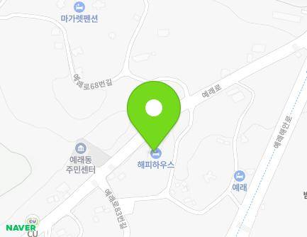 73 Yerae-ro, Seogwipo-si, Jeju-do, Republic of Korea Map