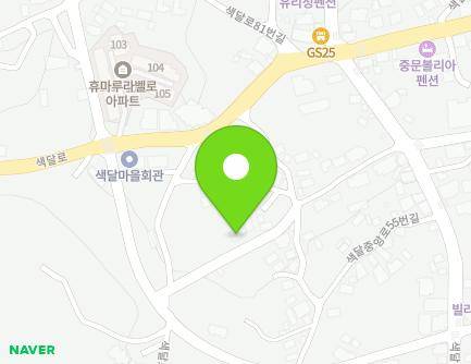 13-7 Saekdal-ro 72beon-gil, Seogwipo-si, Jeju-do, Republic of Korea Map