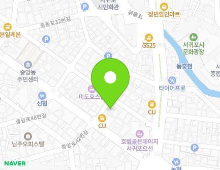 7-1 Jungdong-ro 48beon-gil, Seogwipo-si, Jeju-do, Republic of Korea Map