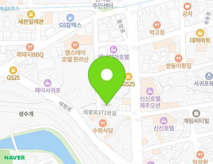 22-19 Taepyeong-ro 353beon-gil, Seogwipo-si, Jeju-do, Republic of Korea Map