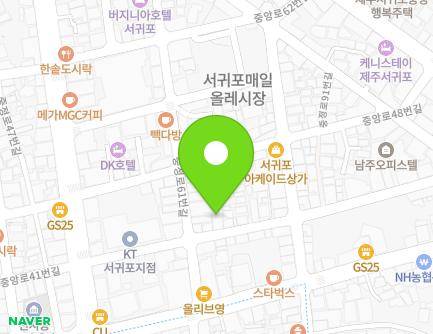 13-1 Jungang-ro 42beon-gil, Seogwipo-si, Jeju-do, Republic of Korea Map
