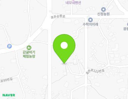 17-7 Hyodon-ro 123beon-gil, Seogwipo-si, Jeju-do, Republic of Korea Map