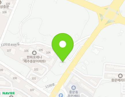 11 1100-ro 49beon-gil, Seogwipo-si, Jeju-do, Republic of Korea Map