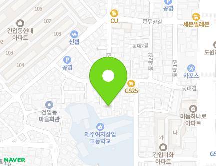 17-6 Dongdae-gil, Jeju-si, Jeju-do, Republic of Korea Map