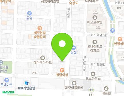 64 Wonnohyeong-ro, Jeju-si, Jeju-do, Republic of Korea Map
