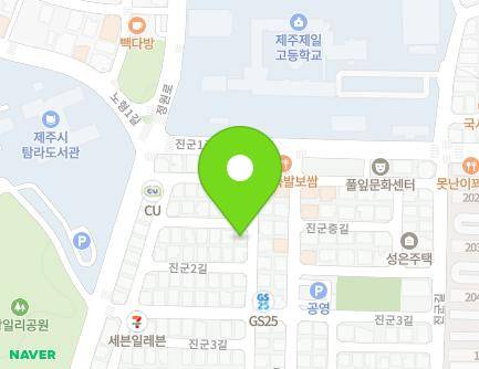 15-4 Jingun 2-gil, Jeju-si, Jeju-do, Republic of Korea Map
