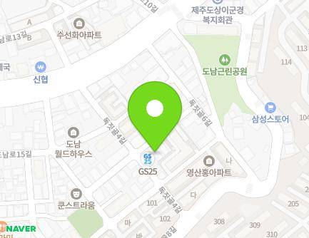 11-2 Dokjitgol 4-gil, Jeju-si, Jeju-do, Republic of Korea Map