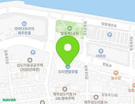 47 Tapdong-ro, Jeju-si, Jeju-do, Republic of Korea Map