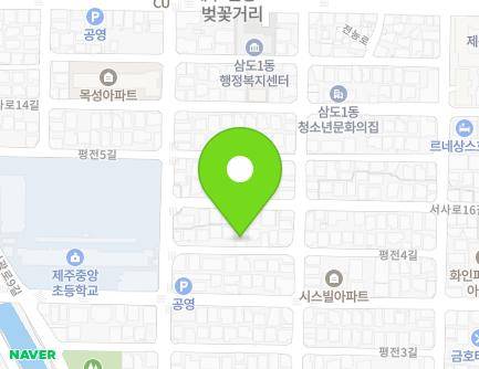 18-1 Pyeongjeon 4-gil, Jeju-si, Jeju-do, Republic of Korea Map