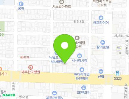 7 Pyeongjeon 1-gil, Jeju-si, Jeju-do, Republic of Korea Map