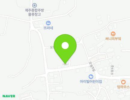 65-5 Odeungbong-gil, Jeju-si, Jeju-do, Republic of Korea Map