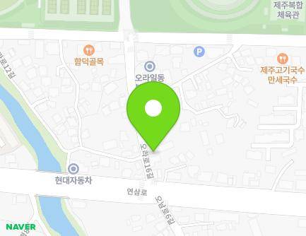 15 Ora-ro 16-gil, Jeju-si, Jeju-do, Republic of Korea Map