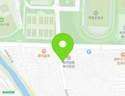 3 Ora-ro 16-gil, Jeju-si, Jeju-do, Republic of Korea Map