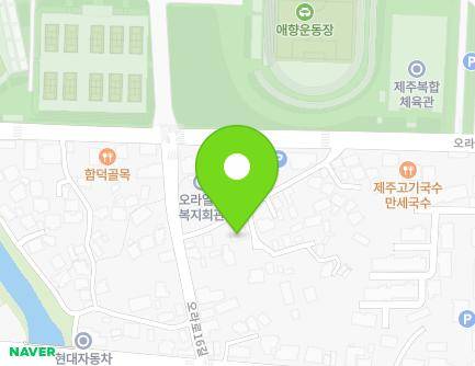 13 Ora-ro 18-gil, Jeju-si, Jeju-do, Republic of Korea Map
