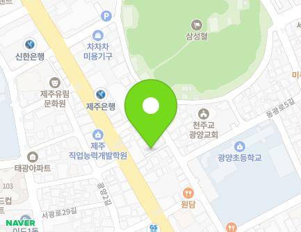 23-4 Donggwang-ro 1-gil, Jeju-si, Jeju-do, Republic of Korea Map