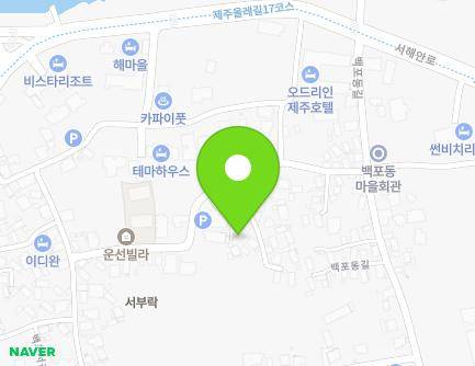 15-5 Baekpojung-gil, Jeju-si, Jeju-do, Republic of Korea Map