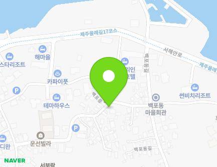 9 Baekpojung-gil, Jeju-si, Jeju-do, Republic of Korea Map