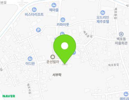 23 Baekpojung-gil, Jeju-si, Jeju-do, Republic of Korea Map