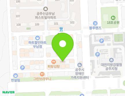 41-7 Hanjeok 2-gil, Gongju-si, Chungcheongnam-do, Republic of Korea Map