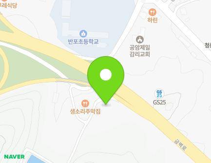 1822-5 Geumbyeok-ro, Banpo-myeon, Gongju-si, Chungcheongnam-do, Republic of Korea Map