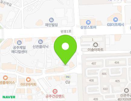 45-8 Heuksugol-gil, Gongju-si, Chungcheongnam-do, Republic of Korea Map