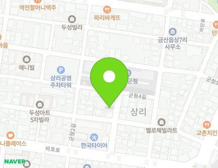 9 Guncheong-gil, Geumsan-eup, Geumsan-gun, Chungcheongnam-do, Republic of Korea Map