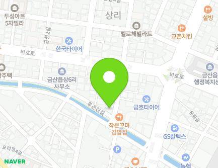 53 Hugoncheon-gil, Geumsan-eup, Geumsan-gun, Chungcheongnam-do, Republic of Korea Map