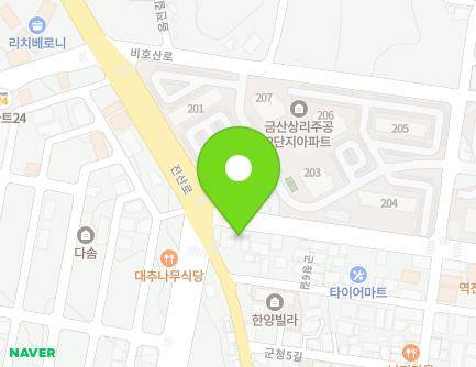 355-1 Bidan-ro, Geumsan-eup, Geumsan-gun, Chungcheongnam-do, Republic of Korea Map