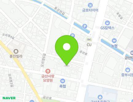 28 Orijeong 4-gil, Geumsan-eup, Geumsan-gun, Chungcheongnam-do, Republic of Korea Map