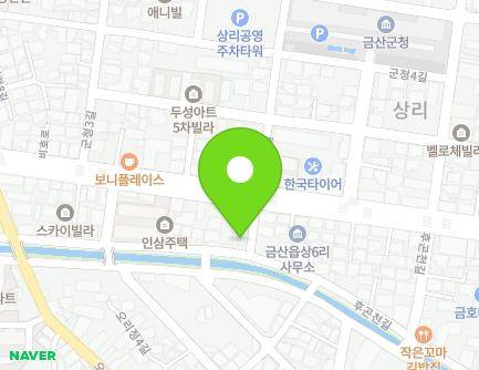 37 Hugoncheon-gil, Geumsan-eup, Geumsan-gun, Chungcheongnam-do, Republic of Korea Map