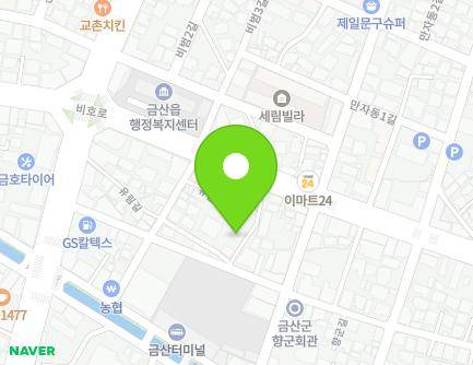 19 Yurim-gil, Geumsan-eup, Geumsan-gun, Chungcheongnam-do, Republic of Korea Map