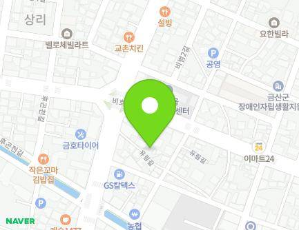 7 Yurim-gil, Geumsan-eup, Geumsan-gun, Chungcheongnam-do, Republic of Korea Map