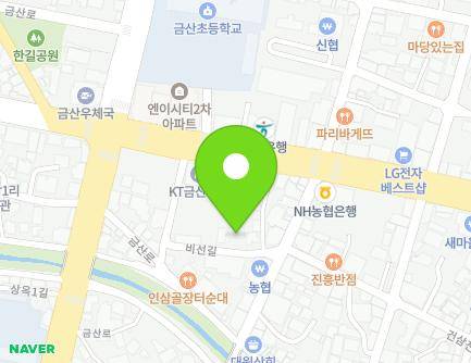 37-6 Biseon-gil, Geumsan-eup, Geumsan-gun, Chungcheongnam-do, Republic of Korea Map