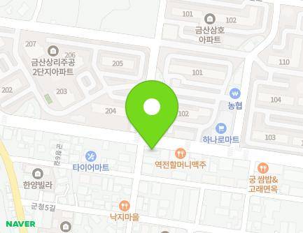 337 Bidan-ro, Geumsan-eup, Geumsan-gun, Chungcheongnam-do, Republic of Korea Map