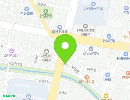 1442 Geumsan-ro, Geumsan-eup, Geumsan-gun, Chungcheongnam-do, Republic of Korea Map