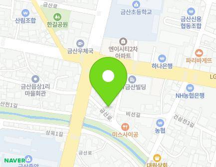 1444-5 Geumsan-ro, Geumsan-eup, Geumsan-gun, Chungcheongnam-do, Republic of Korea Map