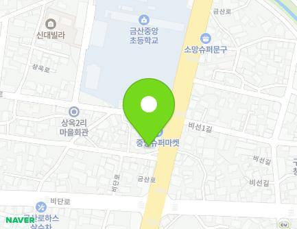 1411 Geumsan-ro, Geumsan-eup, Geumsan-gun, Chungcheongnam-do, Republic of Korea Map