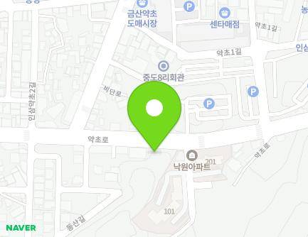 12 Yakcho-ro, Geumsan-eup, Geumsan-gun, Chungcheongnam-do, Republic of Korea Map