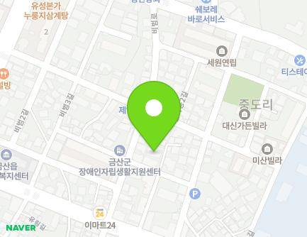 9-18 Manjadong 1-gil, Geumsan-eup, Geumsan-gun, Chungcheongnam-do, Republic of Korea Map