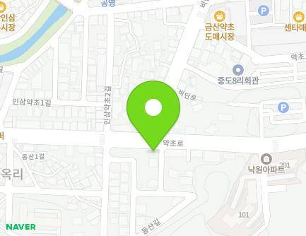 2 Yakcho-ro, Geumsan-eup, Geumsan-gun, Chungcheongnam-do, Republic of Korea Map