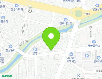 11 Insamyakcho-ro, Geumsan-eup, Geumsan-gun, Chungcheongnam-do, Republic of Korea Map