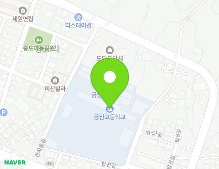 5 Tapseon-gil, Geumsan-eup, Geumsan-gun, Chungcheongnam-do, Republic of Korea Map