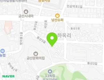 14 Dongsan 3-gil, Geumsan-eup, Geumsan-gun, Chungcheongnam-do, Republic of Korea 14 Dongsan 3-gil, Geumsan-eup, Geumsan-gun, Chungcheongnam-do, Republic of Korea Map